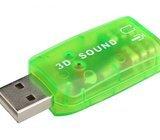 USB SOUND CARD 5.1 Virtual 3D Sound