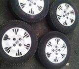 Gume Sava 155/80/13 zimska 4 kom. sa felgama za Fiat