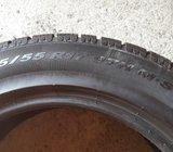 Gume zimske rabljene Pirelli 225/55/17, 2komada odlične kao nove