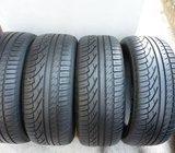 ljetne gume 225/55/16 dunlop 4 kom