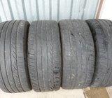 ljetne gume 265/45/21 dunlop 4 kom