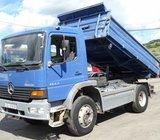 MB 1523 4x4 Kipper Zamjena, 2000 god