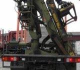 Šumarska dizalica Loglift 105+ škare+rotator kompletna, 2007 godina, 2007 god