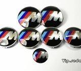Bmw ///M znakovi za sve serije set 82mm 74mm 68mm i 45mm