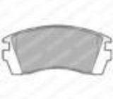 DISK PLOČICE - NISSAN SUNNY 1.6-2.0D,SENTRA 90->.prednje