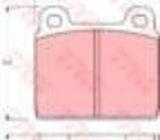 DISK PLOČICE - OPEL,MERCEDES,FERRARI,ALFA.-Prednje