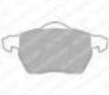 DISK PLOČICE - VOLVO S70 16cola- Prednje