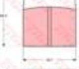 DISK PLOČICE - VW BUBA 1.2/1.3/1.6 69-81 ATE (kvadratne)- Zadnje