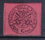Papinska država 1852, Michel br 16, vrijednost 110 EUR