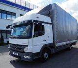 Mercedes Atego 1022 sanduk cerada, 2011 god