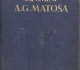 USPOMENI A. G. MATOŠA - ODBOR ZA PODIGNUĆE NJEGOVA SPOMENIKA ZG 1938