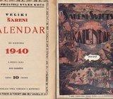 VELIKI ŠARENI SVJETSKI KALENDAR 1940 - VINKO VOŠICKI KOPRIVNICA