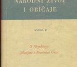 Zbornik za narodni život i običaje knjiga 45 Poljica, Požega, Konavle