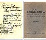 ZLATNA POŽEŠKA DOLINA 1931.SLAVONSKA POŽEGA -POTPISI S.KOYDL,M.MIKULIĆ