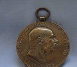 AUSTRIA Franc Joseph I. medaille,PRIGODNA MEDALJA B. i H. 1909.godine
