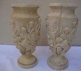 ANTIQUE STONE VASES / vaze od kamena u paru