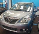 MAZDA MPV 2005 DIJELOVI LIMARIJE/MEHANIKE/INTERIJERA