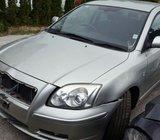 Toyota Avensis 2.2 D4D 2006 RABLJENI DIJELOVI s vozila na slici
