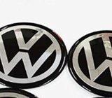 Golf WV logo za gume-ratkape + logo ukras golf za sjedalo