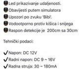 Senzori za parkiranje