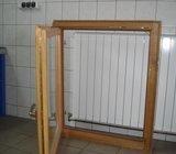 PROZOR JEDNOKRILNI SA HRASTOVIM ŠTOKOM BOROVIM KRILOM BOROVOM ŽALUZINO