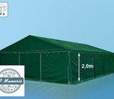 Skladišni šator Premium, 6m x 10m, PVC 500 g/m2, novo