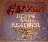 LP PLOČA, SAXON - DENIM AND LEATHER