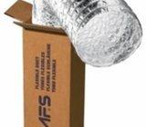 Fleksibilna cijev za ventilaciju ALUAFS fi 356 x 10m