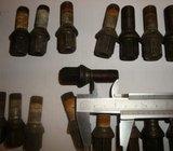 Vijci za alu felge - 20 kom duljina navoja 27 mm - konusni prihvat