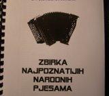 Zbirka najpoznatijih narodnih pjesama za Harmoniku (note)