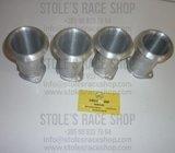 Aluminijske trubice throttle bodies Weber 45 DCOE full radius 100mm