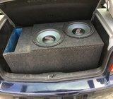 Prodajem 2 subwoofera i pojacalo