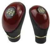 Ručica mjenjača - kožna - crna