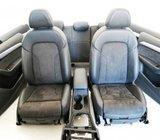 Audi Q3 interijer Alcantara - koža