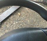 HONDA CIVIC EK EJ KOŽNI TROKRAKI VOLAN ORIGINAL