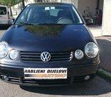 VW Polo 1.2 sjedišta, instrument tabla, air bag, pojasevi