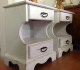 Shabby chic noćni ormarići