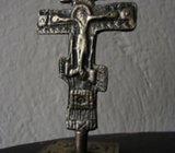 Stari mesingani križ/brass cross ,crucifix - staro mesingano raspelo