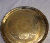 A.K. & Cie Austrian Silver plate - Vienna 1880.-1900.g.-Okrugla tacna