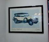 Uramljeni otisak Andy Warhol - Cars