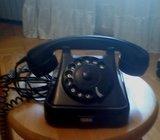 Vintage crni telefon