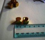 Kapice ventila zlatne kockice 2 kom