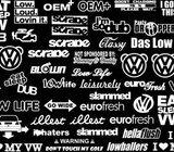 Naljepnice German Style VW