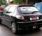 PEUGEOT 206 ZADNJI BRANIK EVO