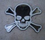 Znak - Amblem - Logo - Lubanja bijela