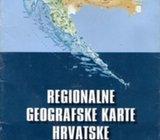 Regionalne geografske karte Hrvatske : nizinska, gorska i primorska