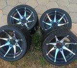 Alu felge 12' rupe 4x110, 4 kom