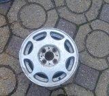 Fiat,Alu felge 13” rupe 4, 3 kom