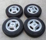Alu felge 13' rupe 4x100, 4 kom.Original Opel