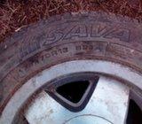 Alu felge 13' rupe 4x110, 4 kom